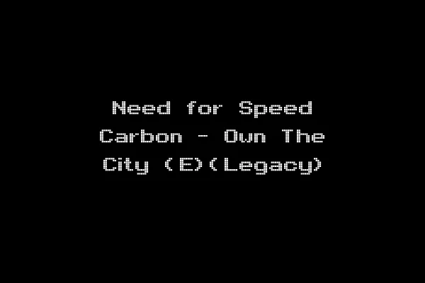 Need for Speed Carbon - Own The City (E)(Legacy)