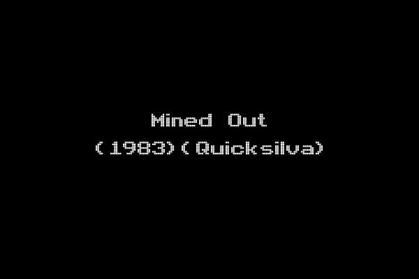 Mined Out (1983)(Quicksilva)