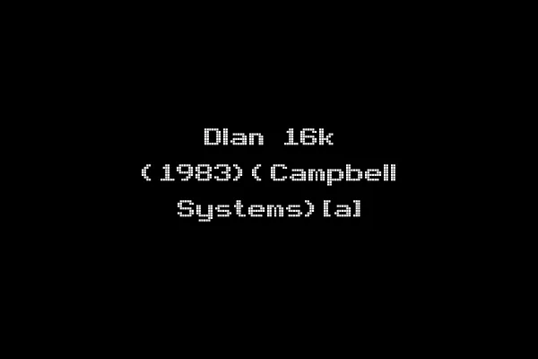 Dlan 16k (1983)(Campbell Systems)[a]