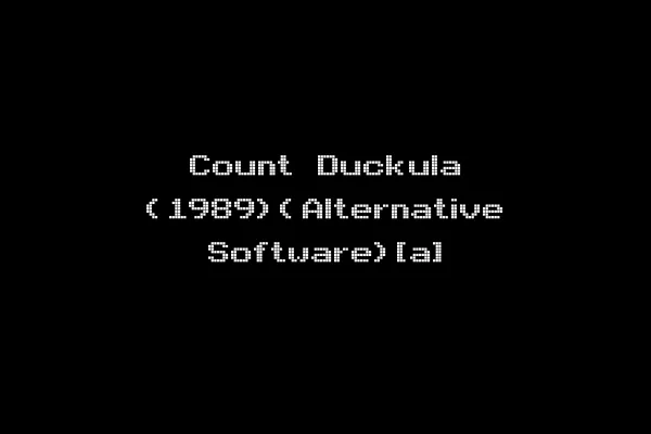 Count Duckula (1989)(Alternative Software)[a]