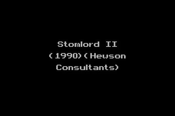 Stomlord II (1990)(Hewson Consultants)