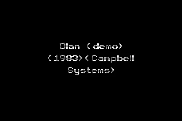 Dlan (demo) (1983)(Campbell Systems)