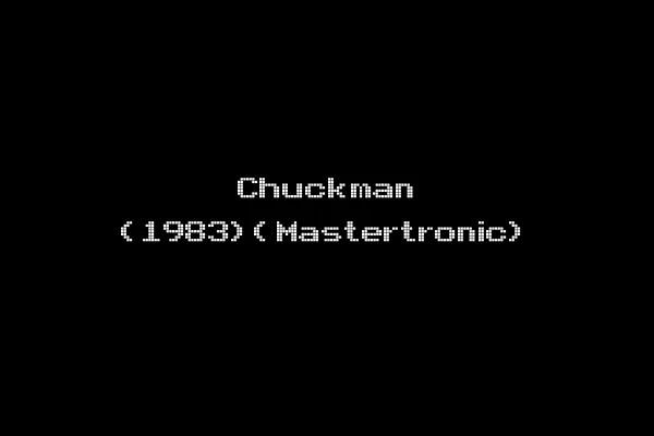 Chuckman (1983)(Mastertronic)