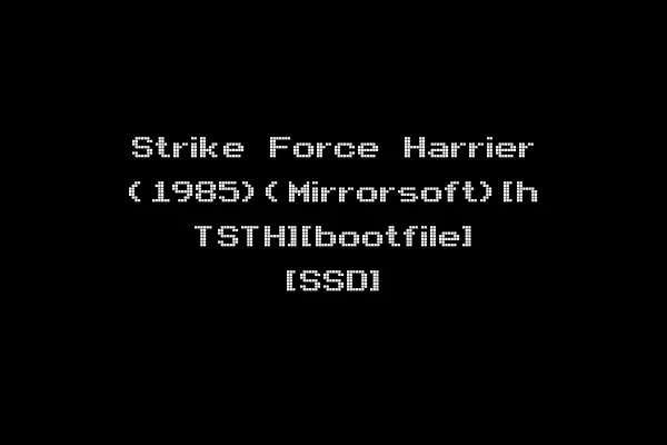 Strike Force Harrier (1985)(Mirrorsoft)[h TSTH][bootfile] [SSD]
