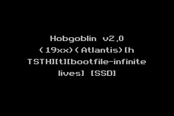 Hobgoblin v2.0 (19xx)(Atlantis)[h TSTH][t][bootfile-infinite lives] [SSD]