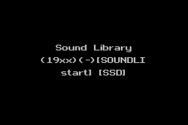 Sound Library (19xx)(-)[SOUNDLI start] [SSD]