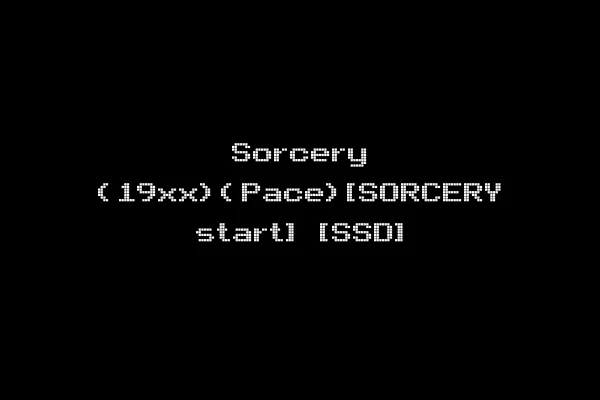 Sorcery (19xx)(Pace)[SORCERY start] [SSD]