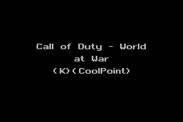 Call of Duty - World at War (K)(CoolPoint)