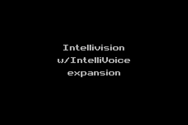 Intellivision w/IntelliVoice expansion