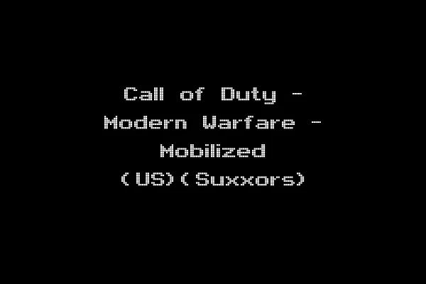 Call of Duty - Modern Warfare - Mobilized (US)(Suxxors)