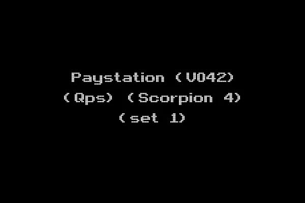 Paystation (V042) (Qps) (Scorpion 4) (set 1)