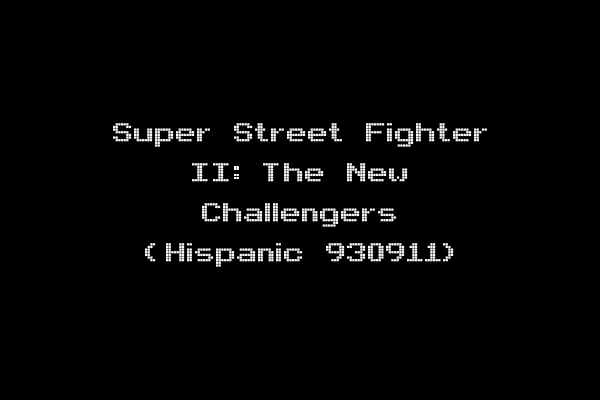 Super Street Fighter II: The New Challengers (Hispanic 930911)