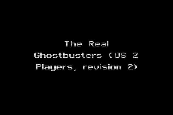 The Real Ghostbusters (US 2 Players, revision 2)