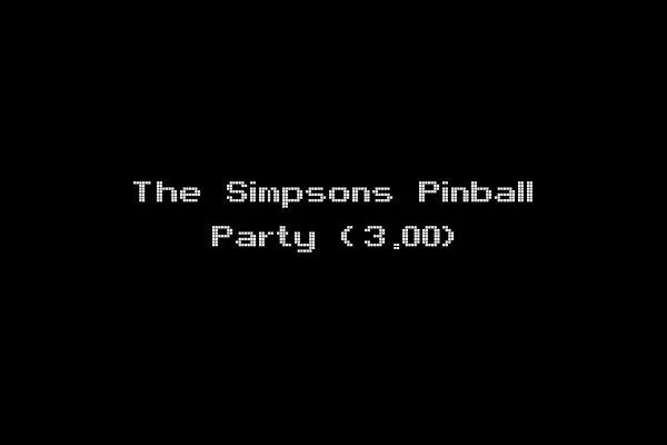 The Simpsons Pinball Party (3.00)