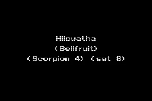 Hilowatha (Bellfruit) (Scorpion 4) (set 8)