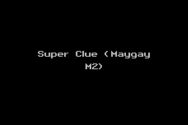 Super Clue (Maygay M2)