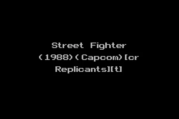 Street Fighter (1988)(Capcom)[cr Replicants][t]