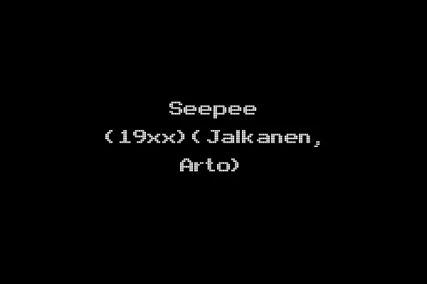 Seepee (19xx)(Jalkanen, Arto)