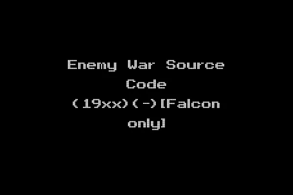 Enemy War Source Code (19xx)(-)[Falcon only]