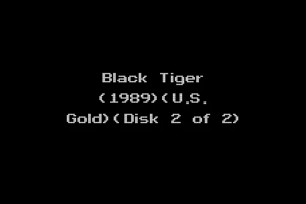 Black Tiger (1989)(U.S. Gold)(Disk 2 of 2)