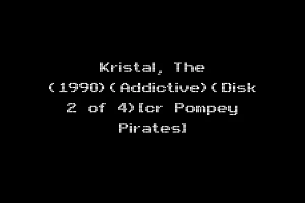 Kristal, The (1990)(Addictive)(Disk 2 of 4)[cr Pompey Pirates]