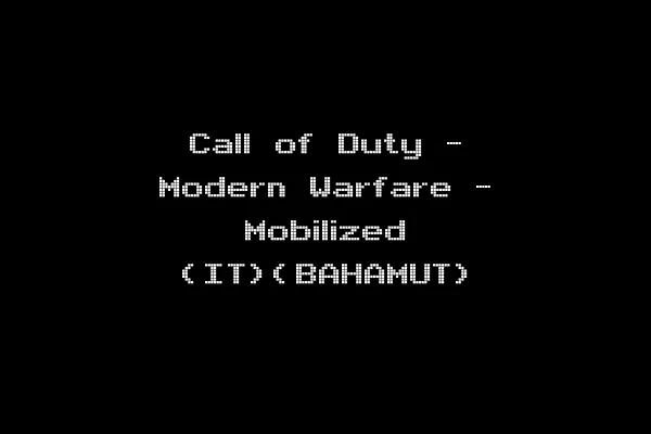 Call of Duty - Modern Warfare - Mobilized (IT)(BAHAMUT)