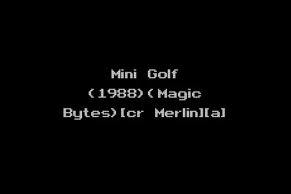 Mini Golf (1988)(Magic Bytes)[cr Merlin][a]
