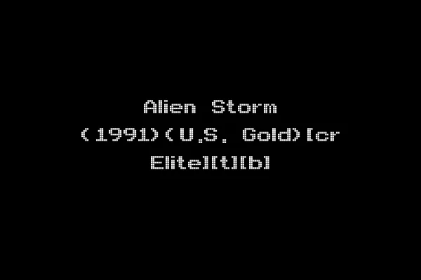 Alien Storm (1991)(U.S. Gold)[cr Elite][t][b]