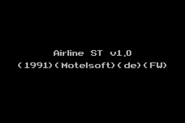 Airline ST v1.0 (1991)(Motelsoft)(de)(FW)