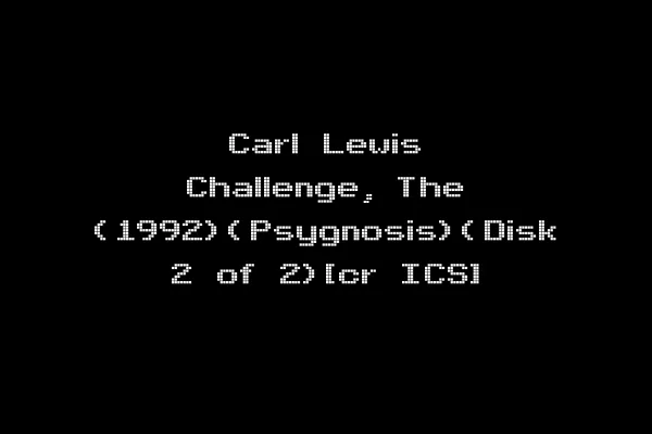 Carl Lewis Challenge, The (1992)(Psygnosis)(Disk 2 of 2)[cr ICS]