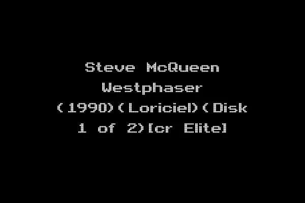 Steve McQueen Westphaser (1990)(Loriciel)(Disk 1 of 2)[cr Elite]