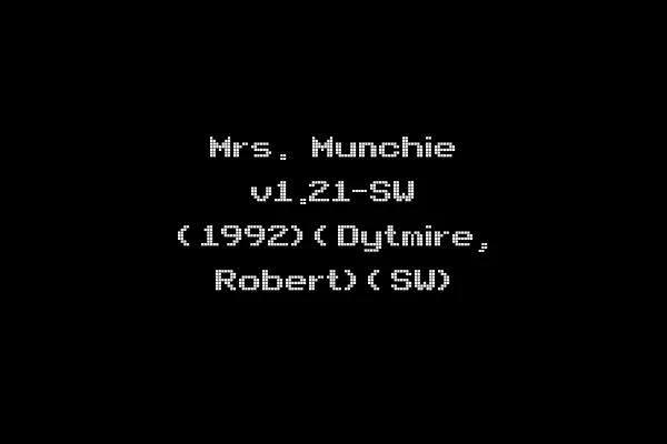 Mrs. Munchie v1.21-SW (1992)(Dytmire, Robert)(SW)