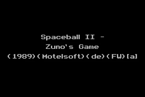 Spaceball II - Zuno's Game (1989)(Motelsoft)(de)(FW)[a]