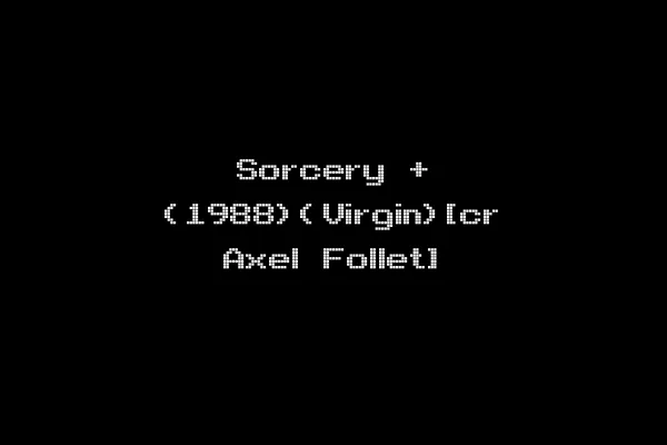 Sorcery + (1988)(Virgin)[cr Axel Follet]