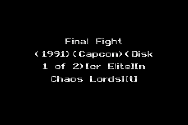 Final Fight (1991)(Capcom)(Disk 1 of 2)[cr Elite][m Chaos Lords][t]