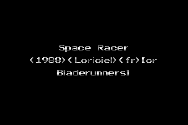 Space Racer (1988)(Loriciel)(fr)[cr Bladerunners]
