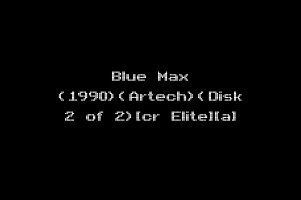 Blue Max (1990)(Artech)(Disk 2 of 2)[cr Elite][a]