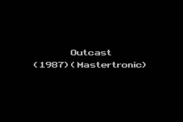 Outcast (1987)(Mastertronic)
