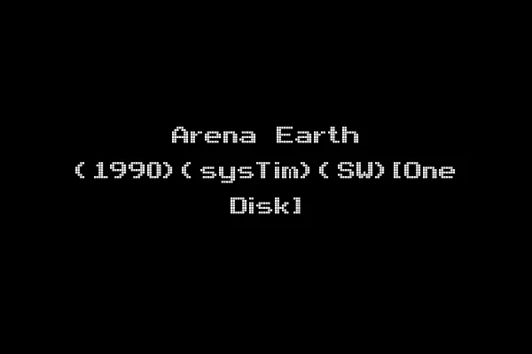 Arena Earth (1990)(sysTim)(SW)[One Disk]