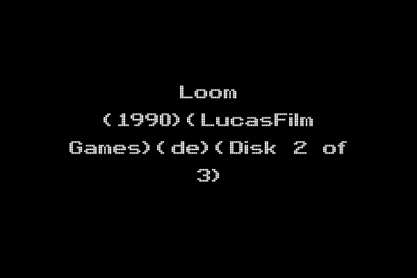 Loom (1990)(LucasFilm Games)(de)(Disk 2 of 3)
