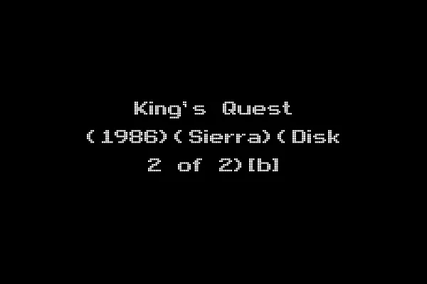 King's Quest (1986)(Sierra)(Disk 2 of 2)[b]