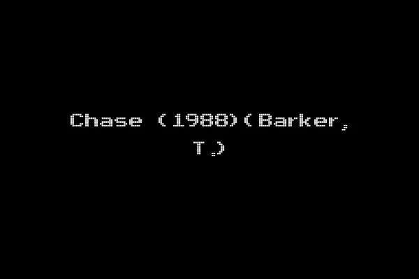 Chase (1988)(Barker, T.)