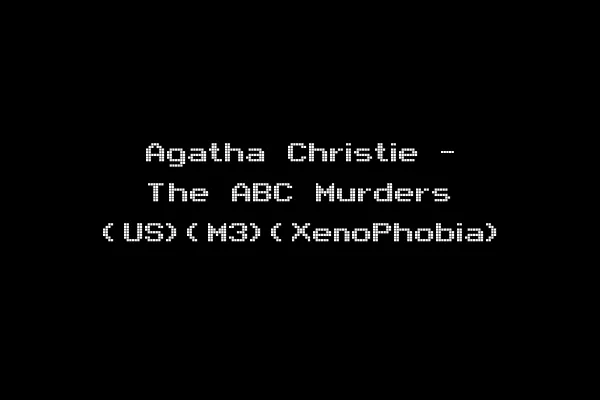 Agatha Christie - The ABC Murders (US)(M3)(XenoPhobia)