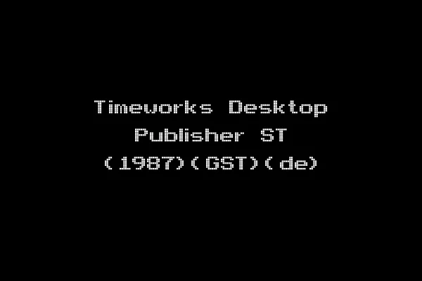 Timeworks Desktop Publisher ST (1987)(GST)(de)