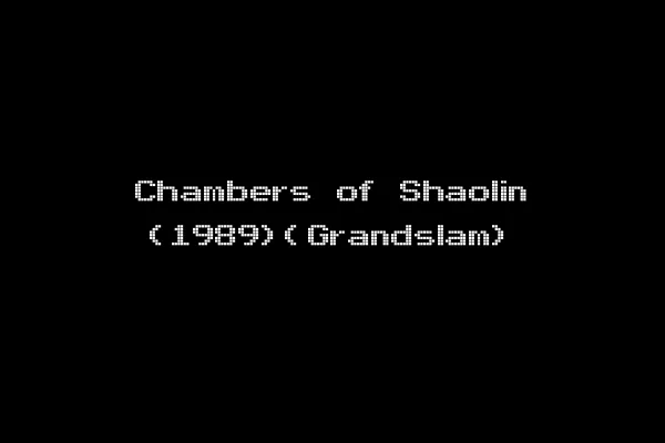 Chambers of Shaolin (1989)(Grandslam)
