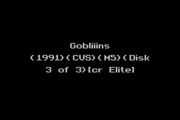 Gobliiins (1991)(CVS)(M5)(Disk 3 of 3)[cr Elite]