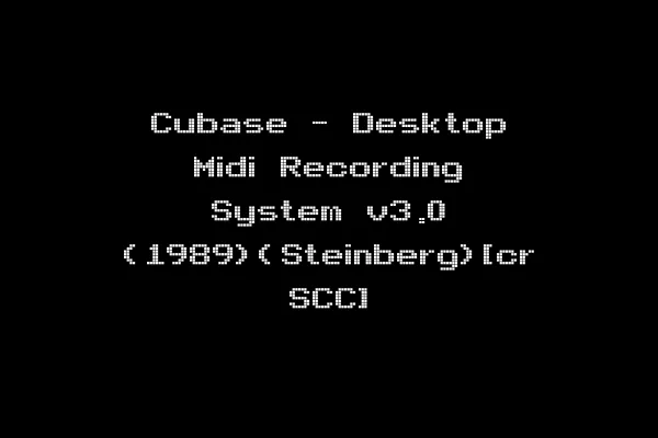 Cubase - Desktop Midi Recording System v3.0 (1989)(Steinberg)[cr SCC]
