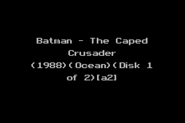 Batman - The Caped Crusader (1988)(Ocean)(Disk 1 of 2)[a2]