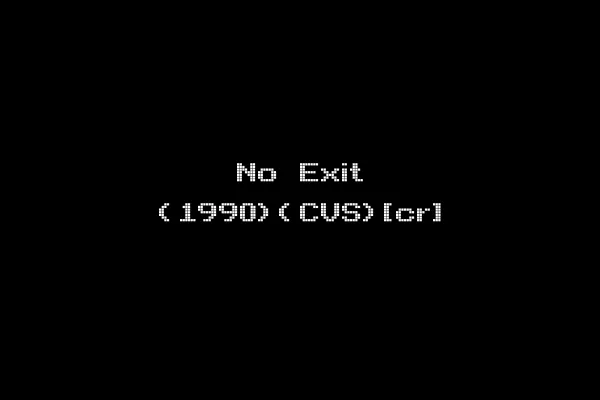 No Exit (1990)(CVS)[cr]
