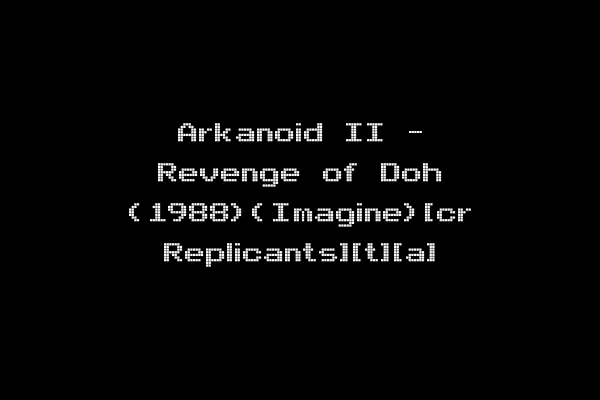 Arkanoid II - Revenge of Doh (1988)(Imagine)[cr Replicants][t][a]